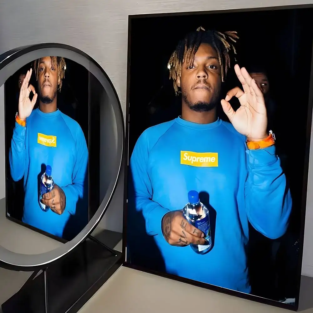 Juice WRLD Sad Vibes Emotional Wall Art