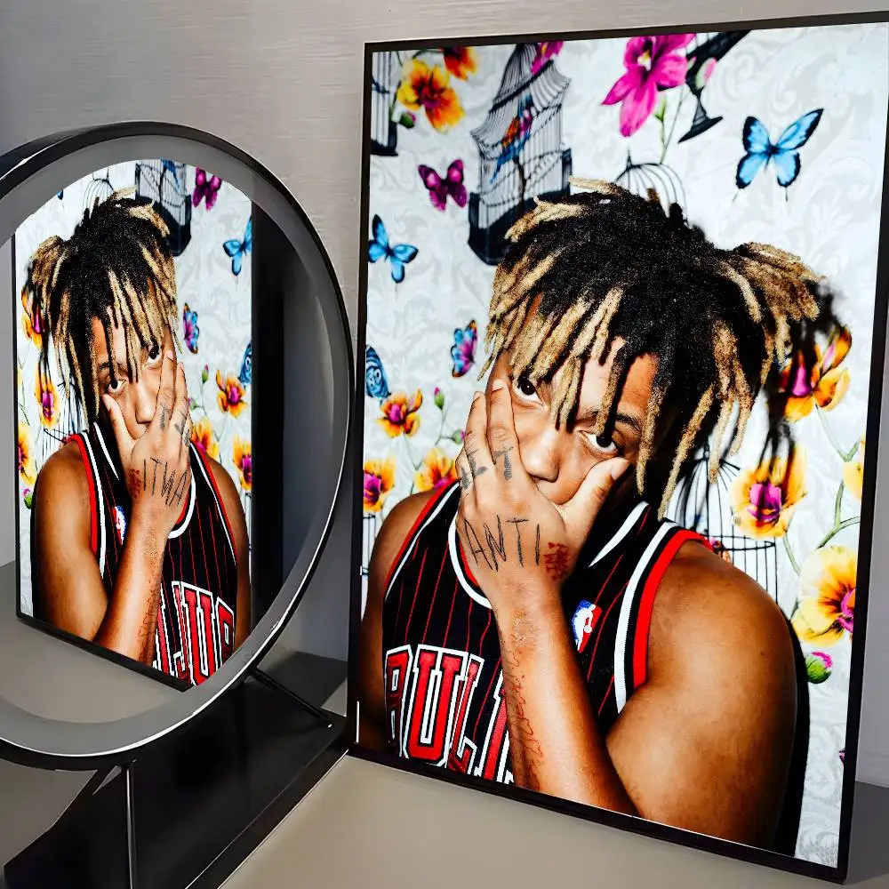 Juice WRLD Melodic Heart Emotional Wall Art