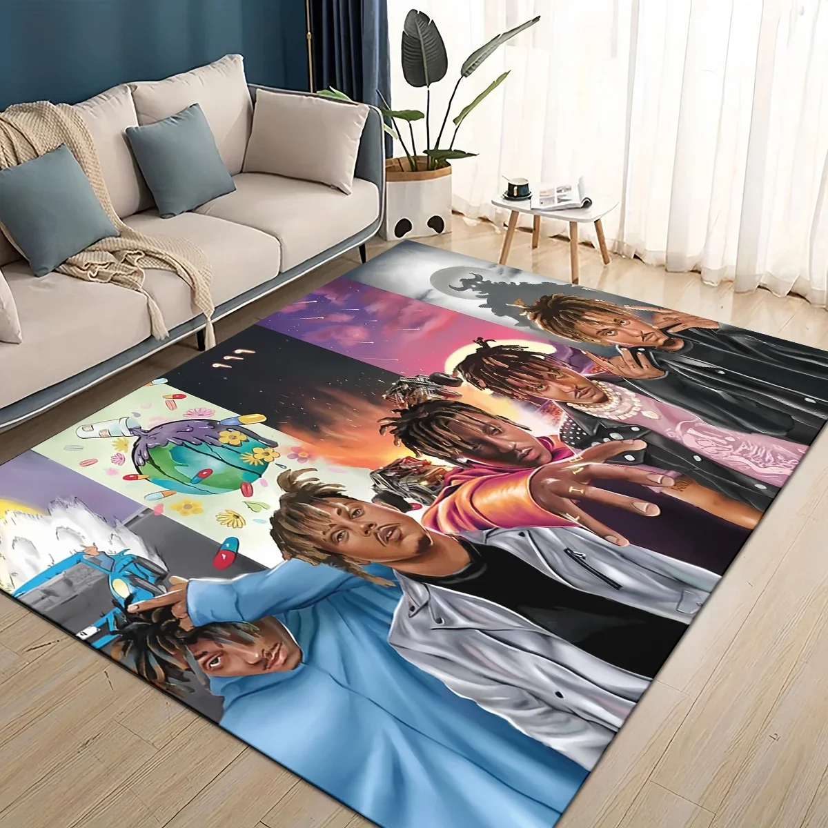 Juice WRLD Sad Rap Legend Iconic Rug