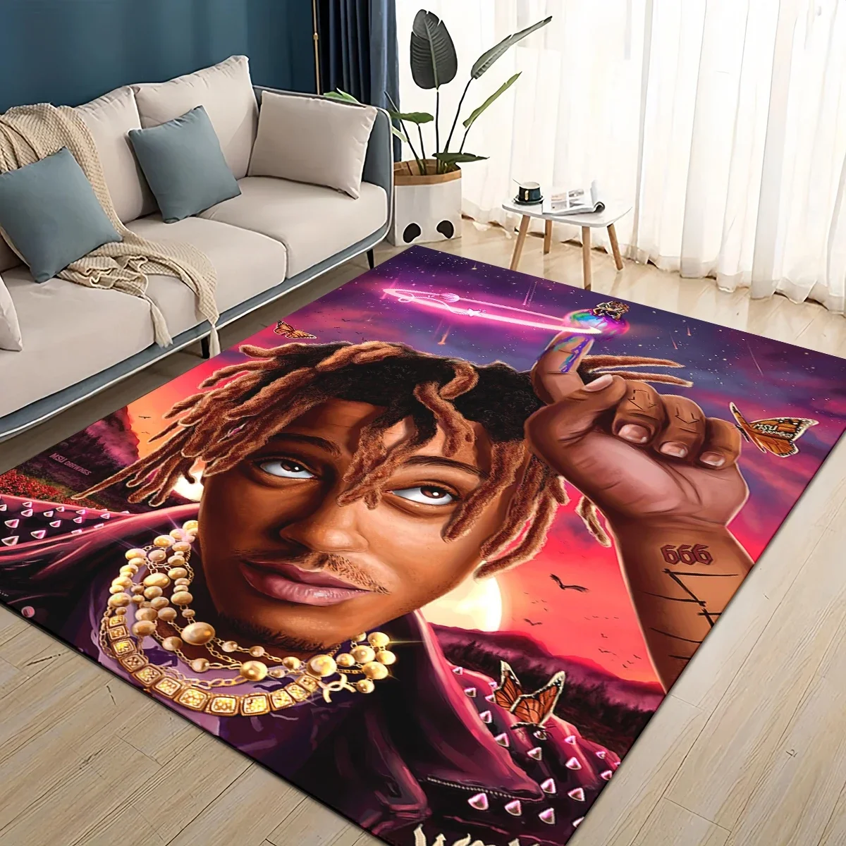 Goodbye Good Riddance Vintage Rug