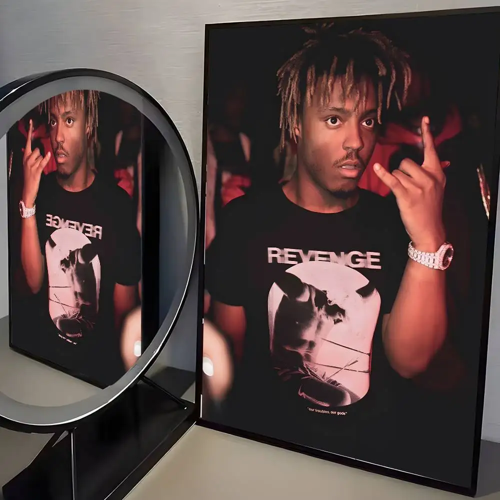 Juice WRLD Angel Wings Dreamy Wall Art