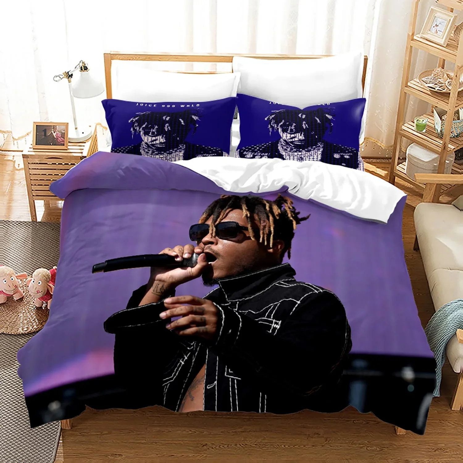Juice WRLD Angel Wings Dreamy Bedding Set
