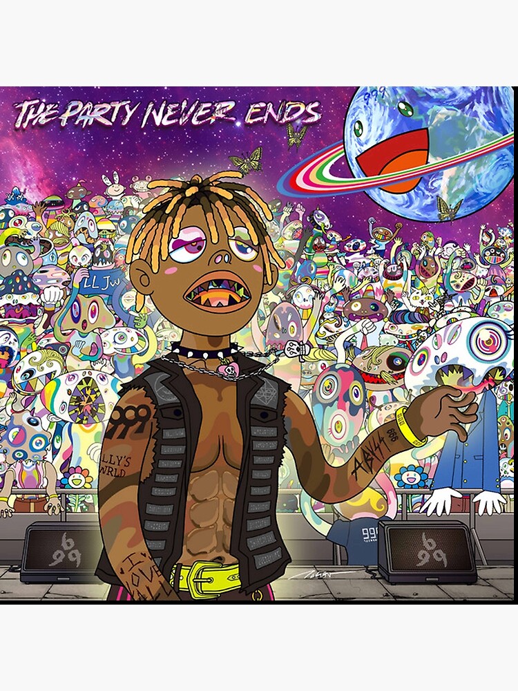 The Party Never Ends Throw Pillow - Image 2