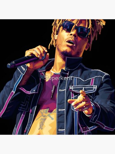 Alternative view of Juice Wrld Shower Curtain