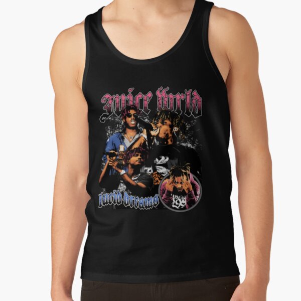 Juice Wrld Rap Vintage 90s Tank Top - Image 2