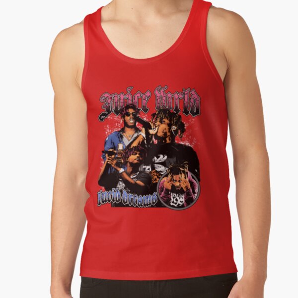 Juice Wrld Rap Vintage 90s Tank Top - Image 4