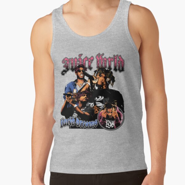 Juice Wrld Rap Vintage 90s Tank Top - Image 3