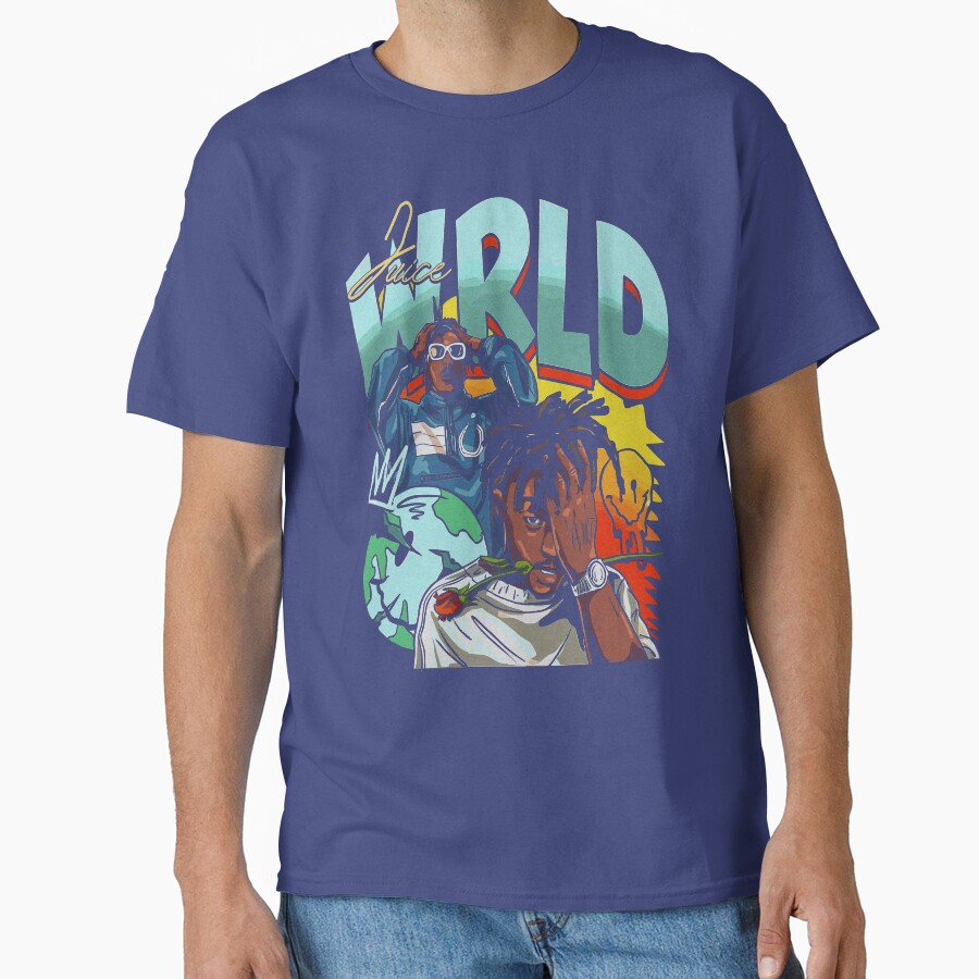 Juice Wrld Design Vl11 T-shirt - Image 4