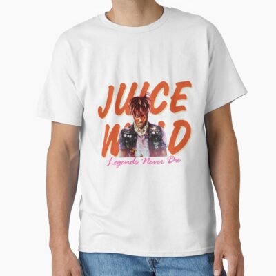 Alternative view of Juice Wrld Orange T-shirt