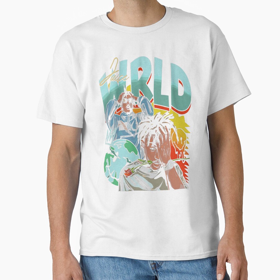 Juice Wrld Design Vl11 T-shirt - Image 2