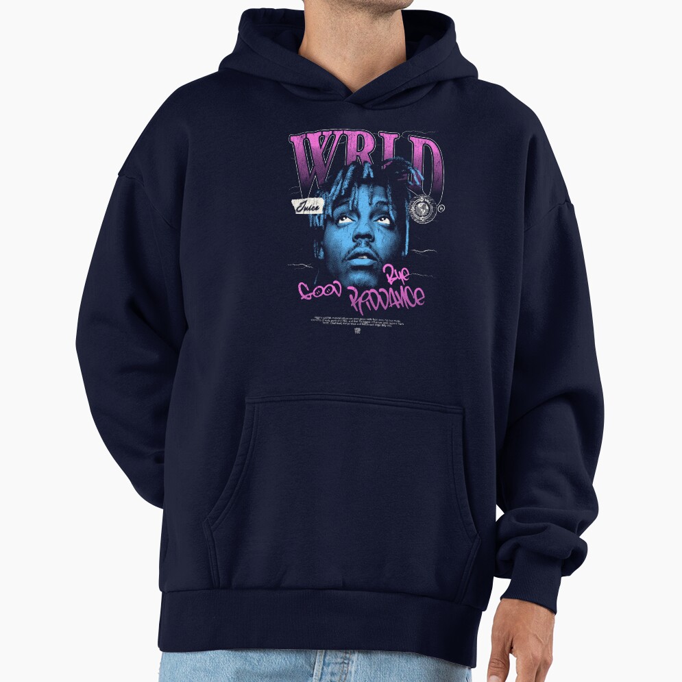 Juice Wrld Halftone Hoodie - Image 5
