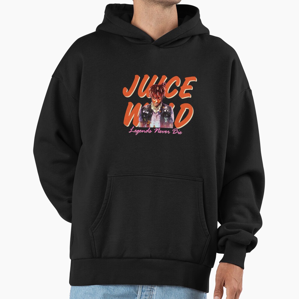Juice Wrld Orange Hoodie