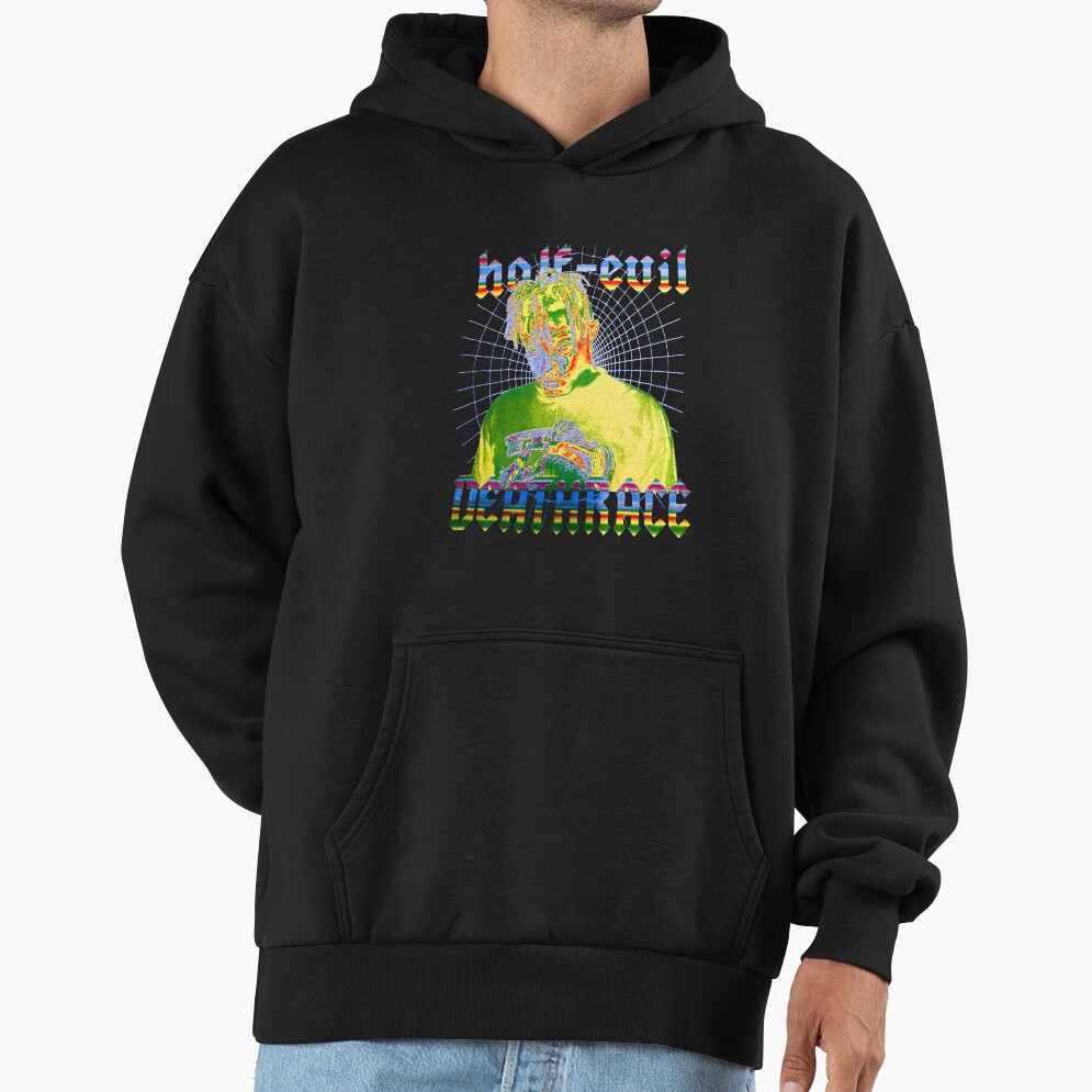 Wrld Half Evil Death Hoodie