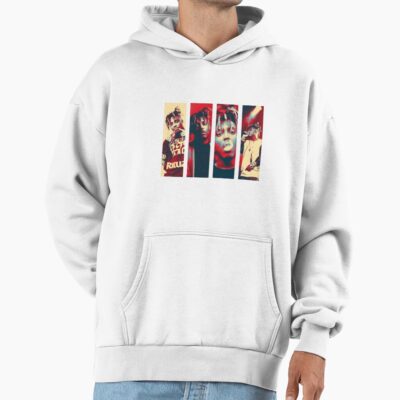 Alternative view of Juice Wrld Melodic Heart Emotional Hoodie