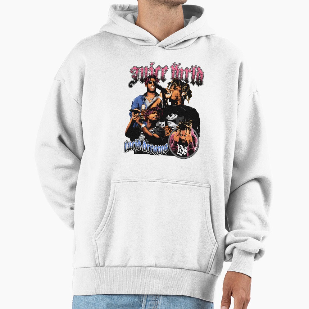 Juice Wrld Rap Vintage 90s Hoodie