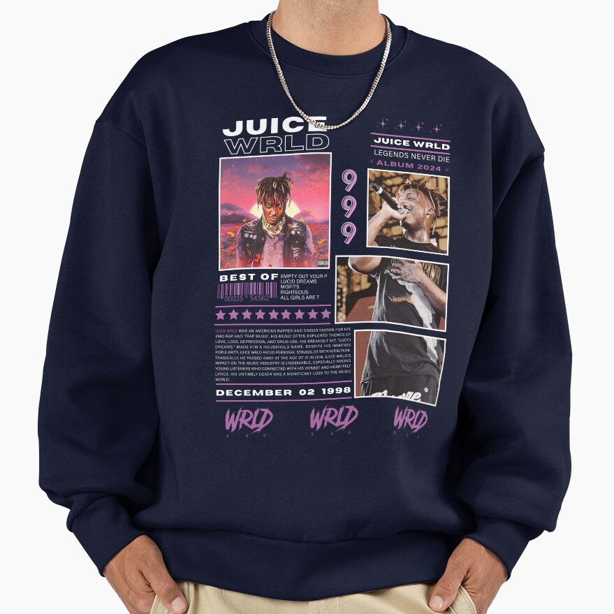 Juice Wrld Goodbye Good Sweatshirt - Image 5