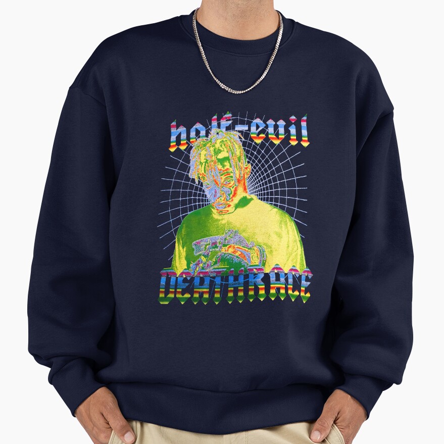 Wrld Half Evil Death Sweatshirt - Image 5