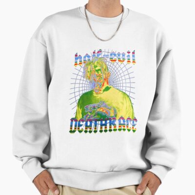 Alternative view of Wrld Half Evil Death Sweatshirt