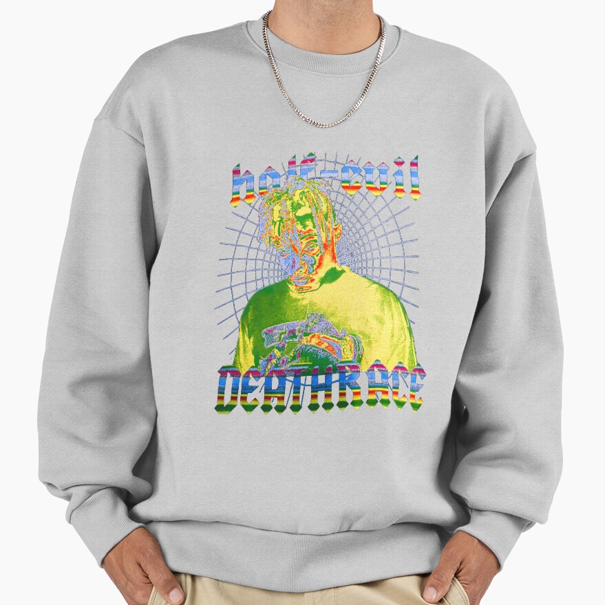 Wrld Half Evil Death Sweatshirt - Image 4
