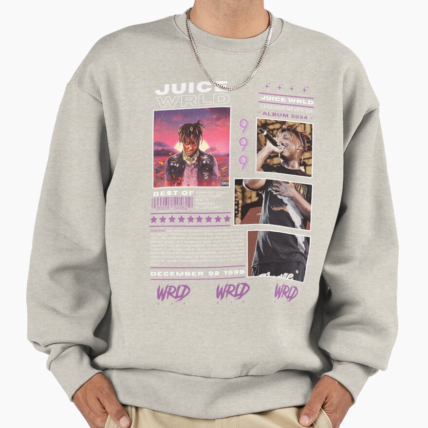 Juice Wrld Goodbye Good Sweatshirt - Image 3