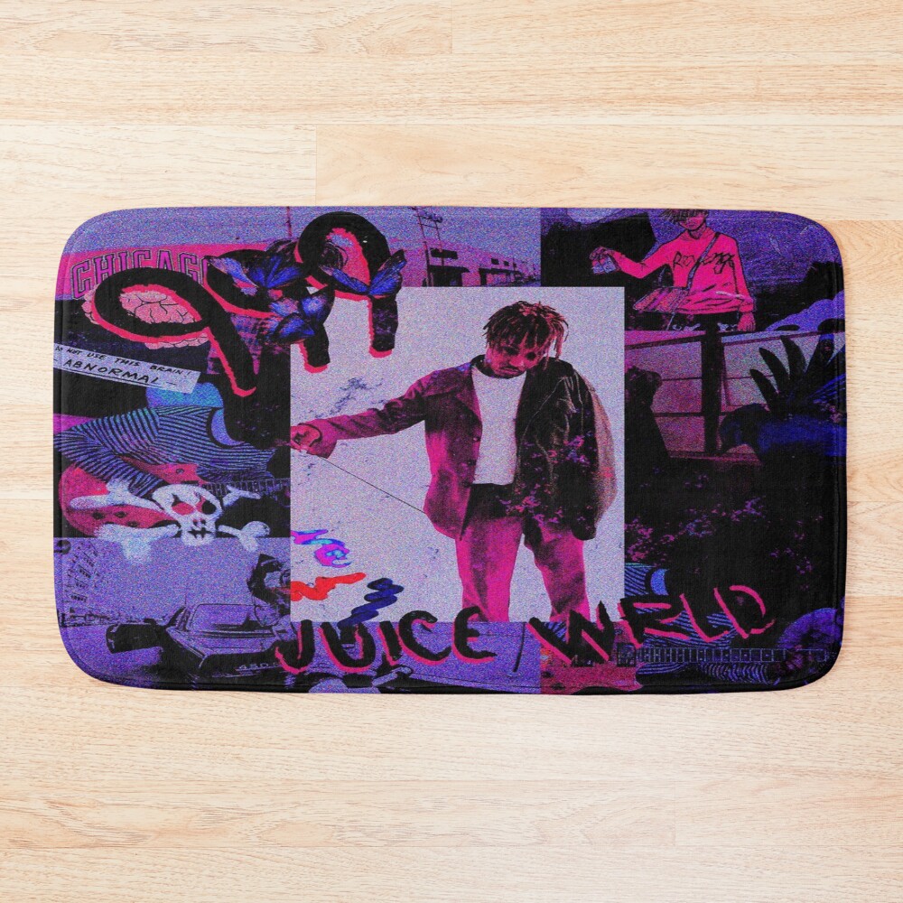 Purple Memory Bath Mat