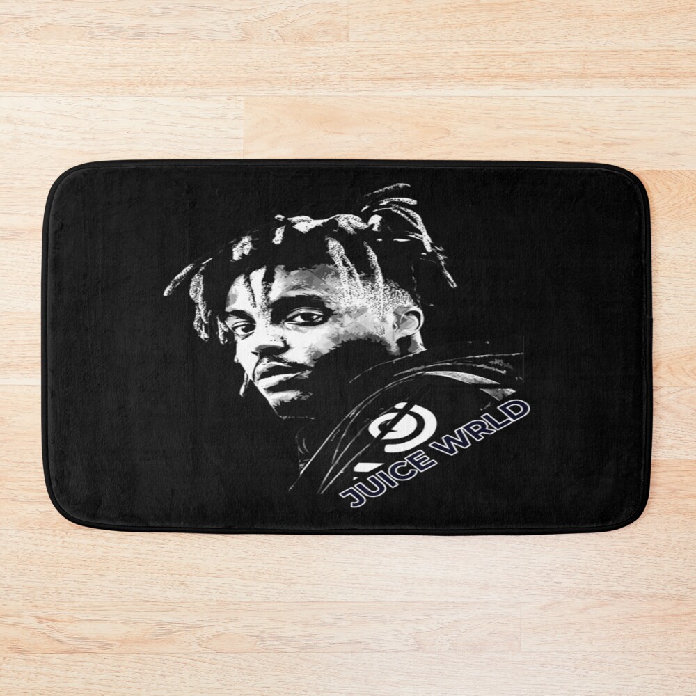 Juice Wrld Face Cool Bath Mat