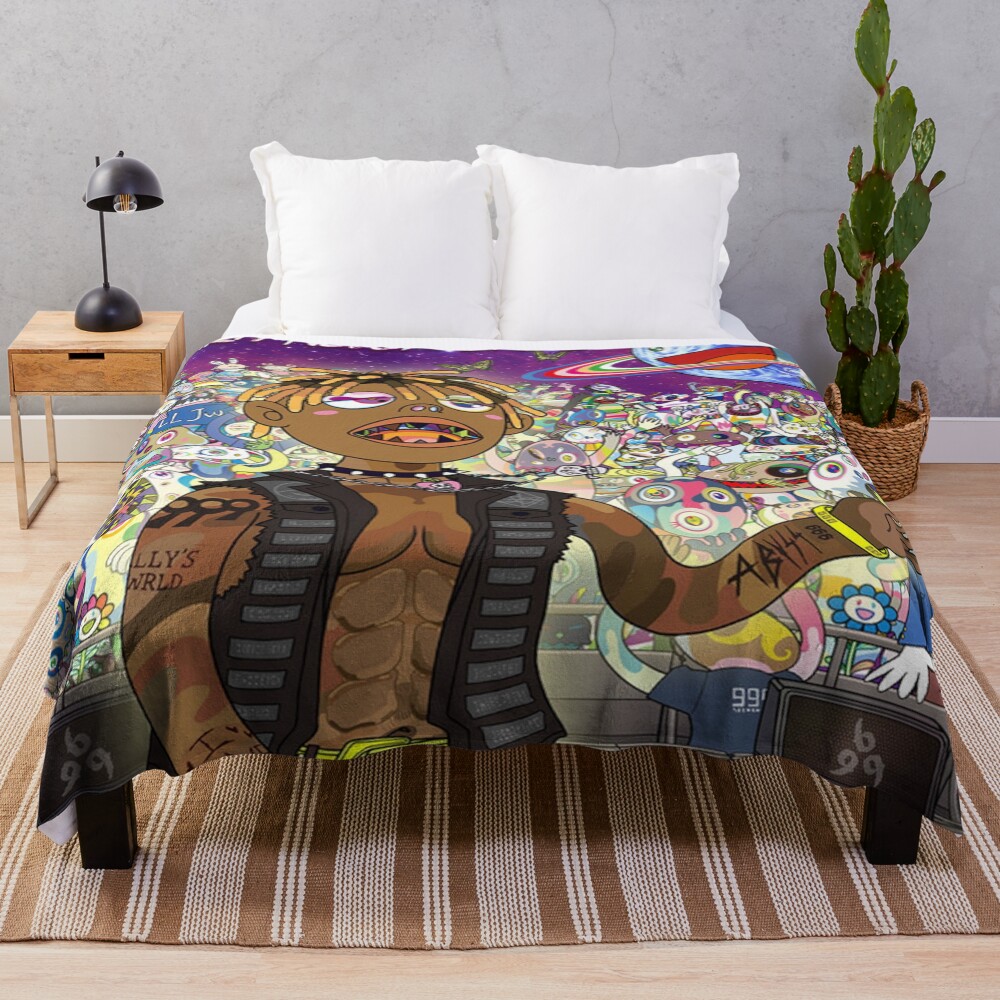 The Party Never Ends Throw Blanket