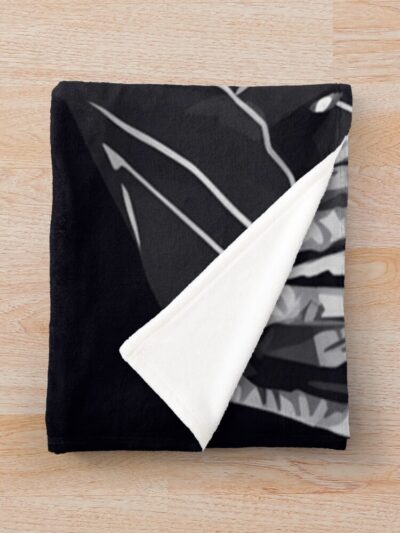 Alternative view of Juice Wrld Throw Blanket