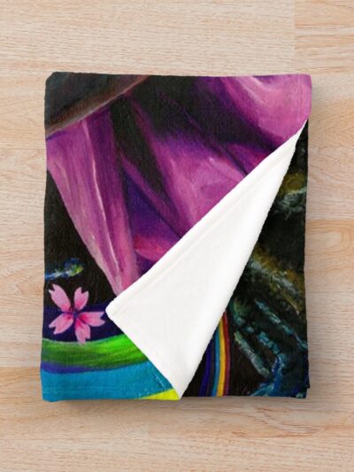 Alternative view of Colour World Throw Blanket