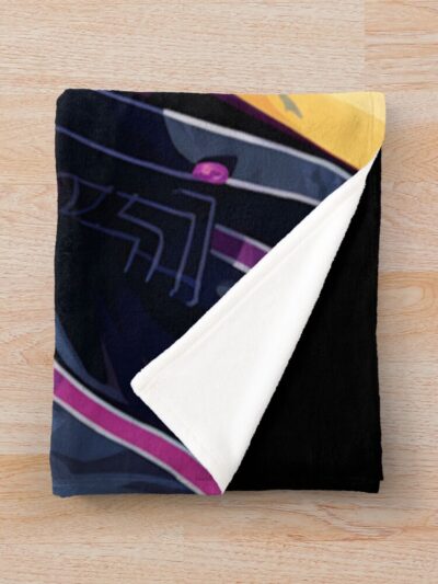 Alternative view of Juice Wrld Throw Blanket