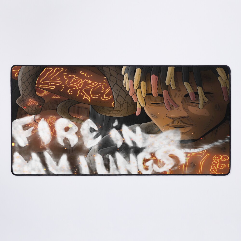 Fire In My Lungs Mouse Pad