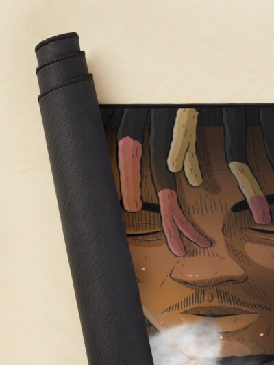 Alternative view of Fire In My Lungs Mouse Pad