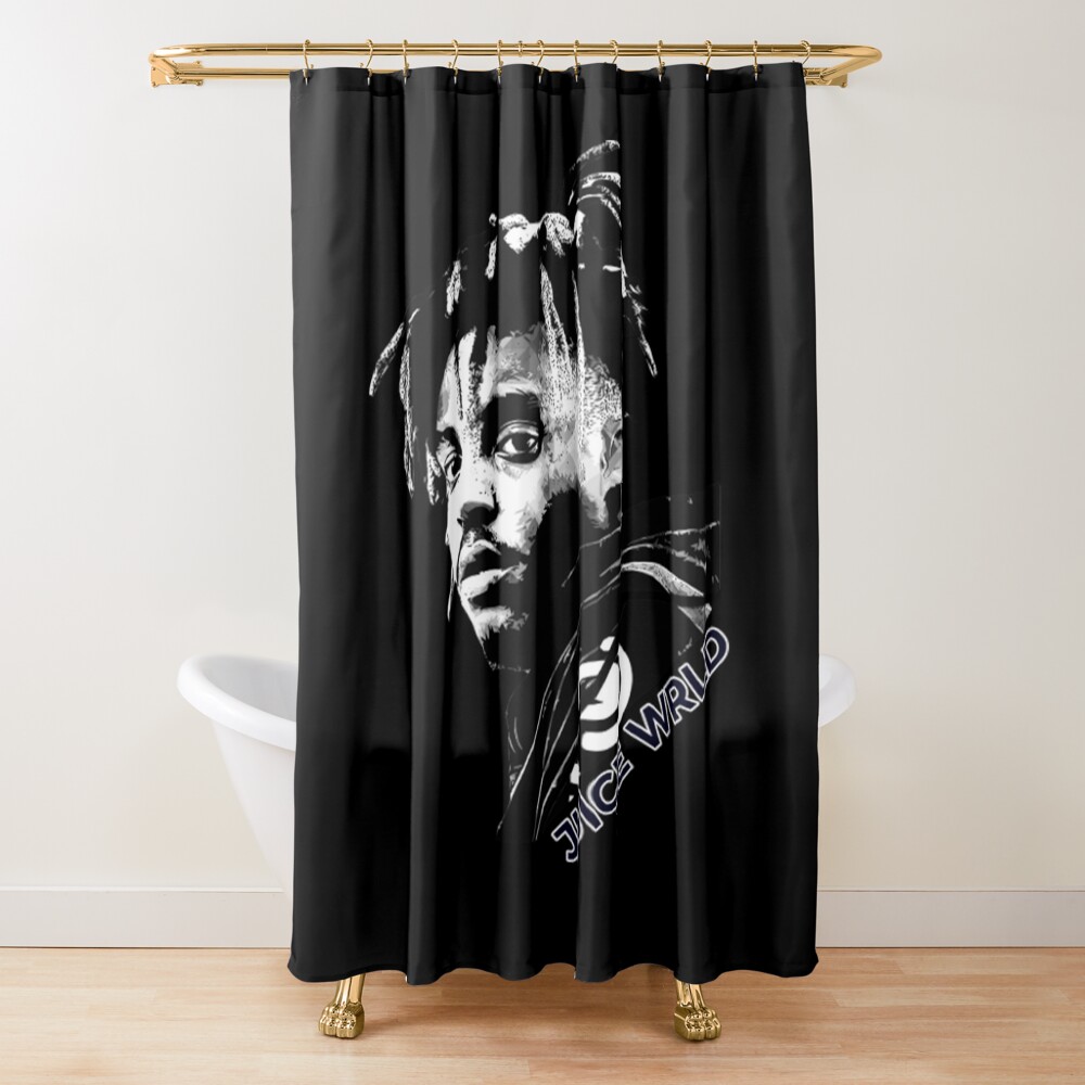 Juice Wrld Face Cool Shower Curtain